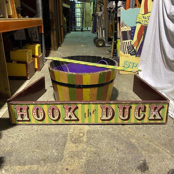FOR SALE Hook the Duck with authentically worn paint SET B